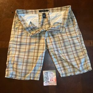 CK Jeans Plaid Shorts (XL)